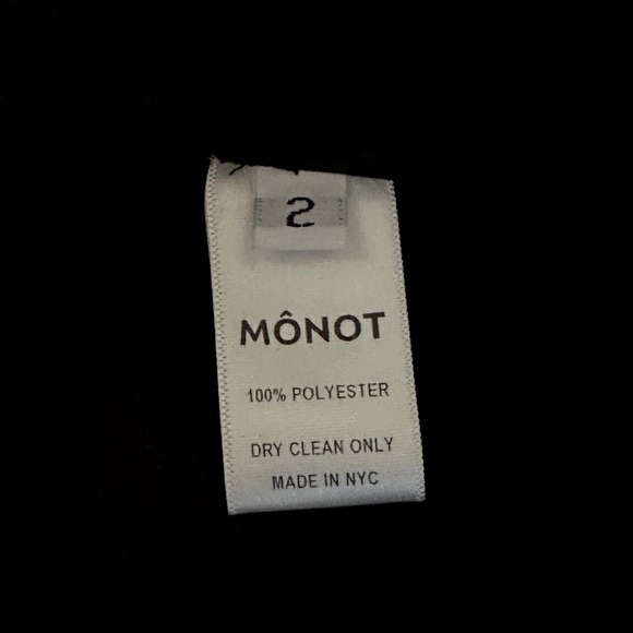 Monot Column Skirt Black - Picture 11 of 12